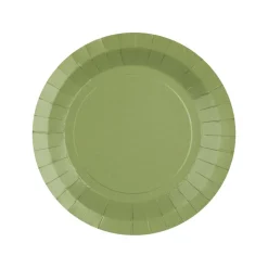 Assietter 17,5 cm - Olivgröna 10-pack