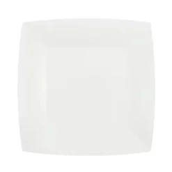Assietter Fyrkantiga 18 cm - Vita 10-pack
