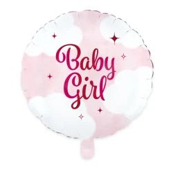 Baby Girl Folieballong 46 cm