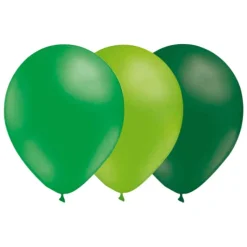 Ballongkombo, Grön-Limegrön-Mörkgrön 15-pack