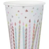 Birthday Cake Rosegold - Pappmuggar 10-pack