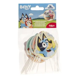 Bluey Cake Toppers 16-pack