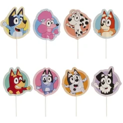 Bluey Cake Toppers 16-pack