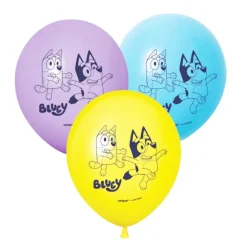 Bluey Party Ballonger 6-pack