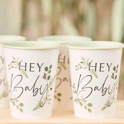 Botanical Baby - Pappmuggar 8-pack