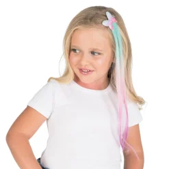 Butterfly hårclip med extensions