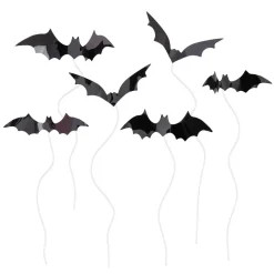 Cake Toppers Fladdermöss 6-pack