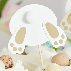 Cake Toppers Kaninfötter 6-pack