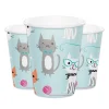 Cat Party - Pappmuggar 8-pack