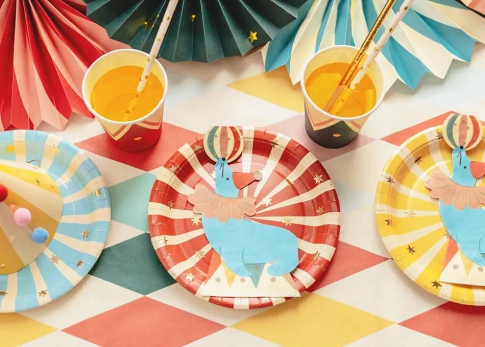 Cirkus Assietter 6-pack