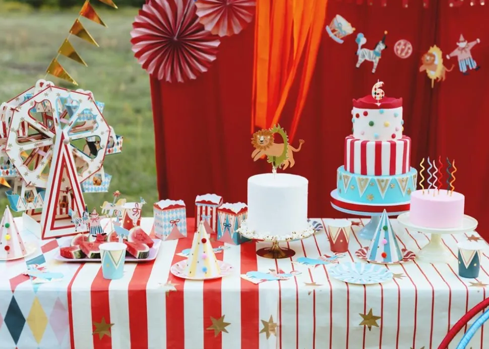 Cirkus Pappmuggar 6-pack