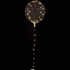 Clearz Crystal, Transparent ballong med vitt LED-ljus