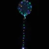 Clearz Crystal, Transparent ballong med multi LED-ljus