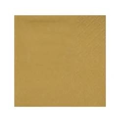 Cocktailservetter - Guld 25-pack