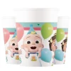 Cocomelon - Pappmuggar 8-pack