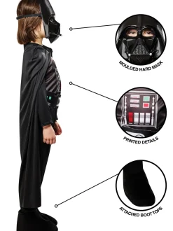 Darth Vader Maskeraddräkt Barn 9-10 år (134-140 cm)