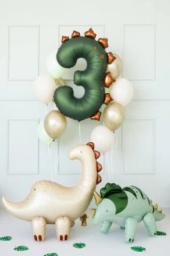 Dinosaurie Sifferballong 3 (92 cm)