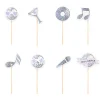 Disco - Cake Toppers 8-pack