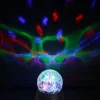 Discokula med LED-ljus