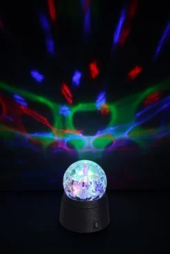 Discokula med LED-ljus