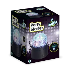Discokula med LED-ljus