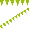 Flaggirlang Mini - Limegrön 3 meter