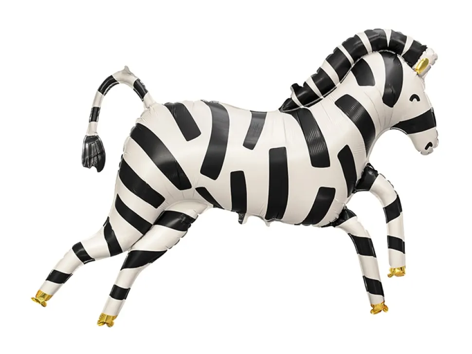 Folieballong Zebra 115 cm