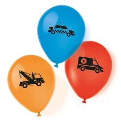 Fordonstema - Ballonger 6-pack