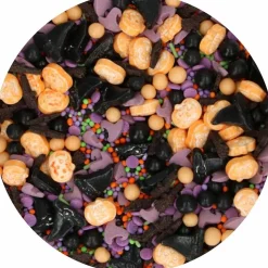 FunCakes - Halloweenströssel Pumpor och häxhattar 70 gram