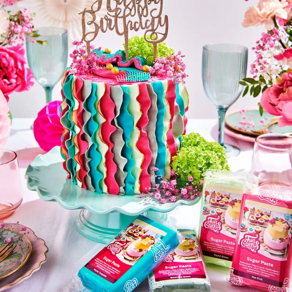 FunCakes - Sockerpasta Turkos 250 gram