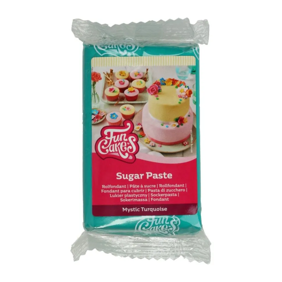 FunCakes - Sockerpasta Turkos 250 gram