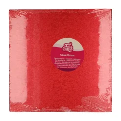 FunCakes - Tårtbricka fyrkantig Röd 30,5 cm