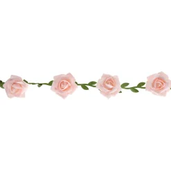 Girlang med rosa rosor 120 cm