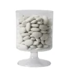 Godisskål av plast på fot 18 cm