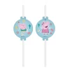 Greta Gris - Pappsugrör 4-pack