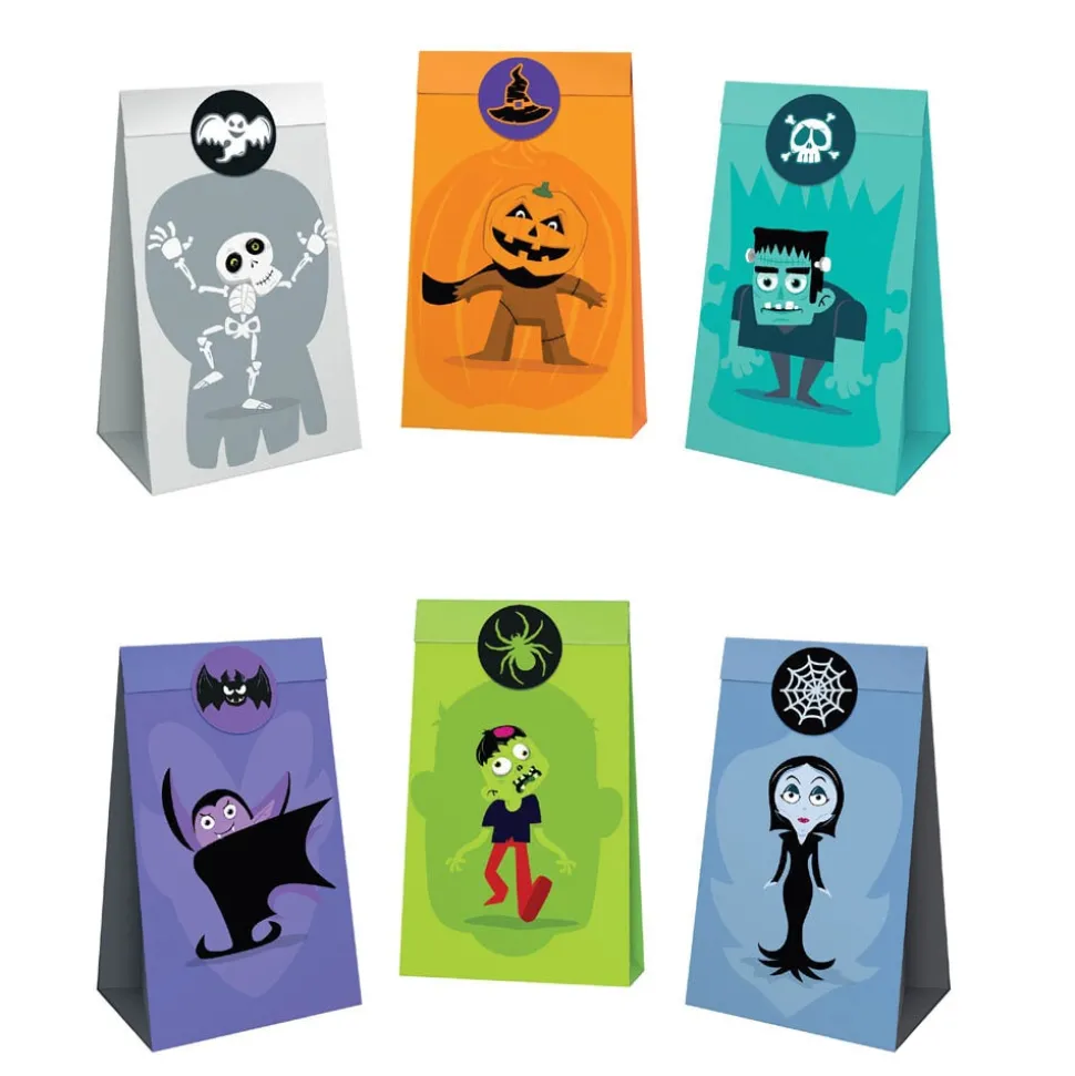 Halloween Monsters Kalaspåsar 6-pack