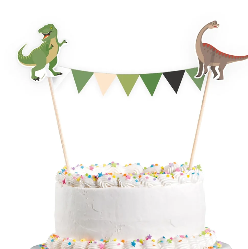 Happy Dinosaur - Tårtdekoration