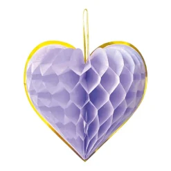 Hjärtformade Honeycombs Pastell 4-pack