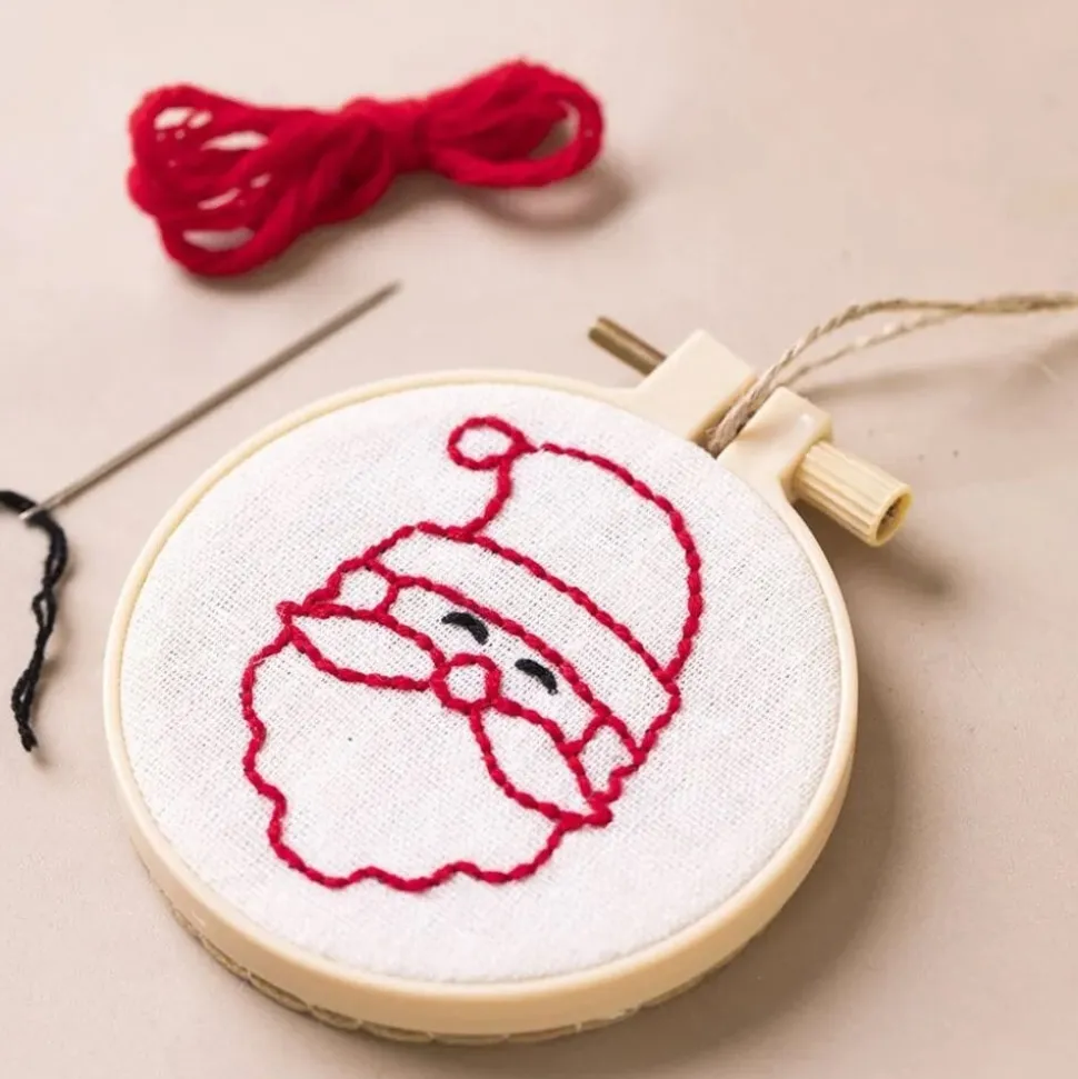 Julpyssel Broderikit, Tomte