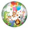 Jungle Balloons - Folieballong med ballongvikt 46 cm