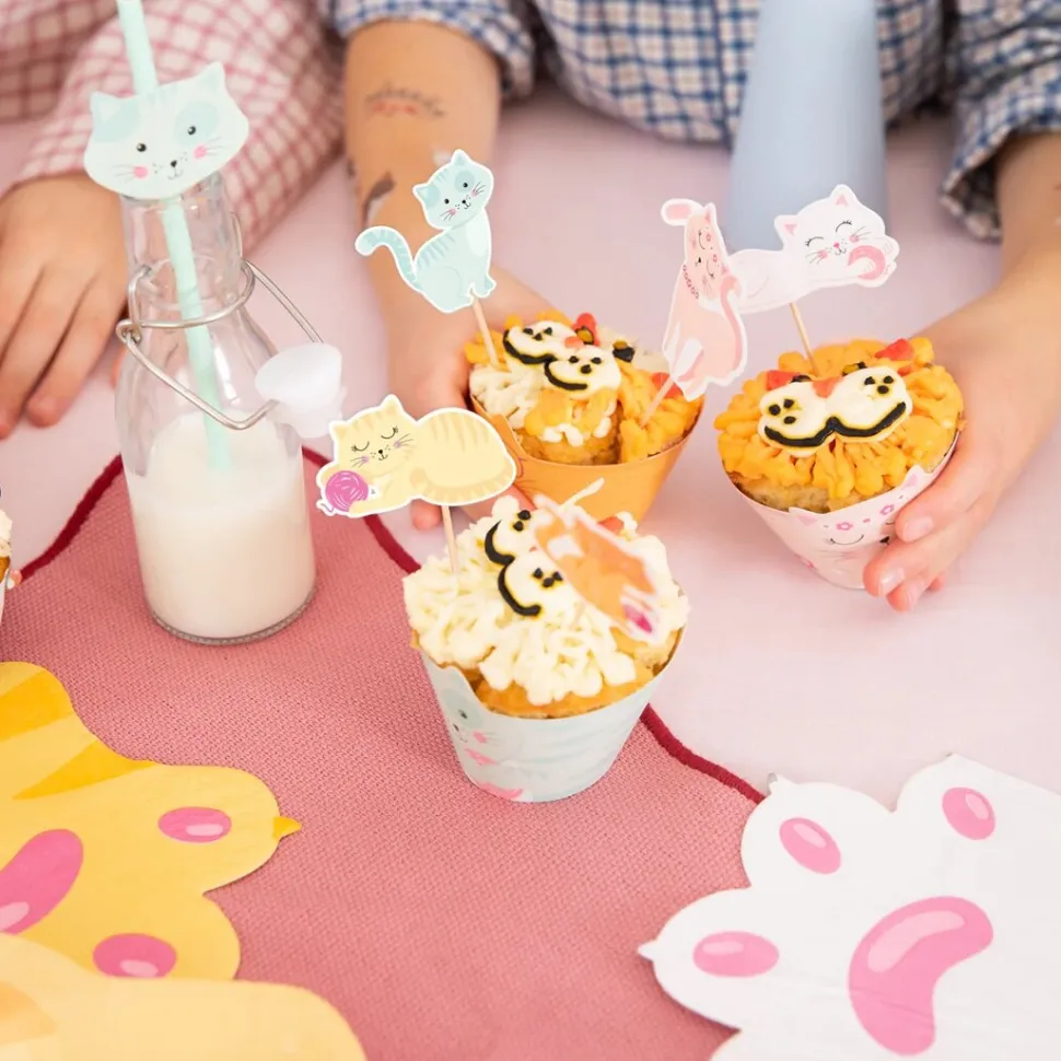 Katt Cake Toppers 6-pack