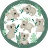 Koala - Tallrikar 8-pack