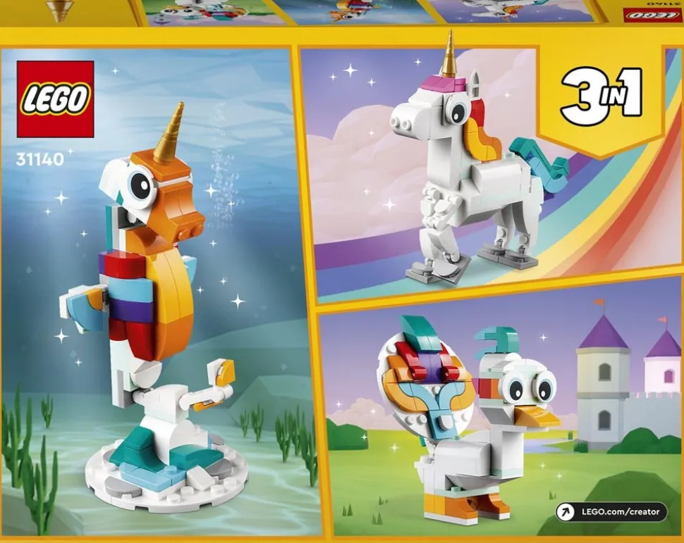 LEGO Creator - Magisk enhörning 7+