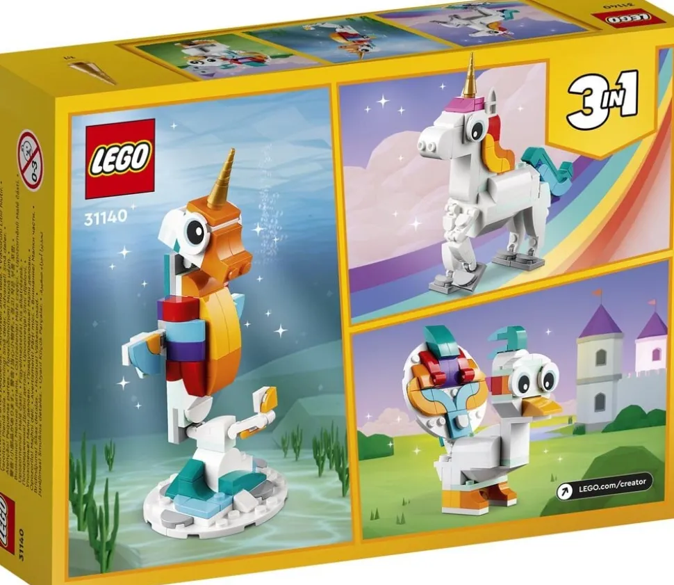 LEGO Creator - Magisk enhörning 7+