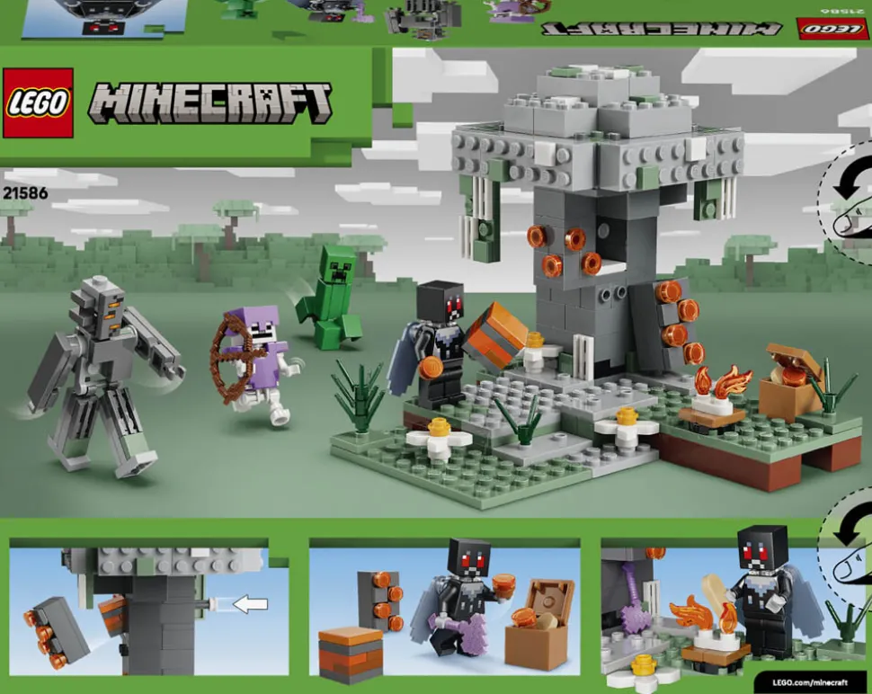 LEGO Minecraft - Den bleka trädgården 7+