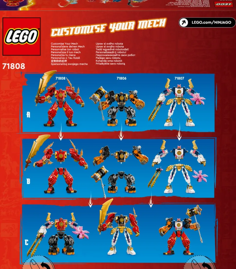 LEGO Ninjago - Kais elementeldrobot 7+