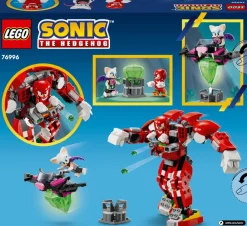LEGO Sonic The Hedgehog - Knuckles robotväktare 8+
