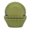 Muffinsformar Olivgröna 50-pack
