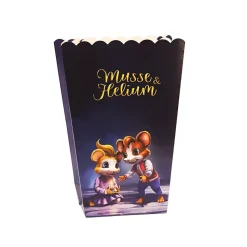 Musse & Helium - Popcornbägare 8-pack