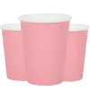 Pappmuggar 210 ml Ljusrosa 8-pack